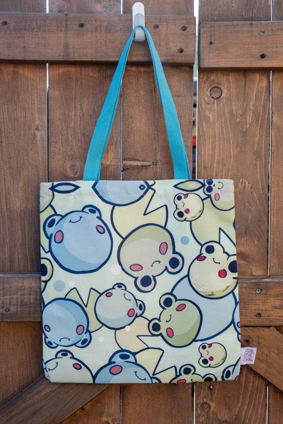Froggy Tote Bag By Meldoodles