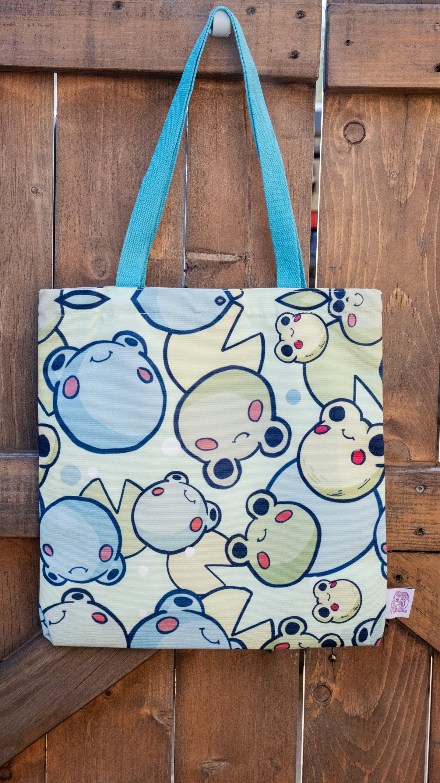 Froggy Tote Bag By Meldoodles