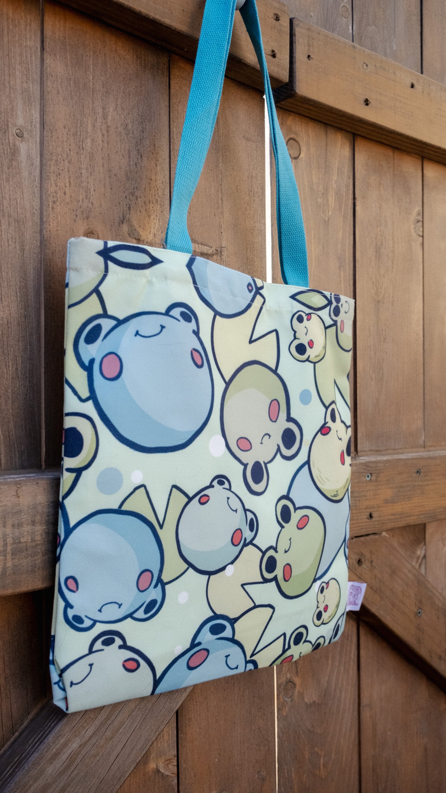 Froggy Tote Bag By Meldoodles