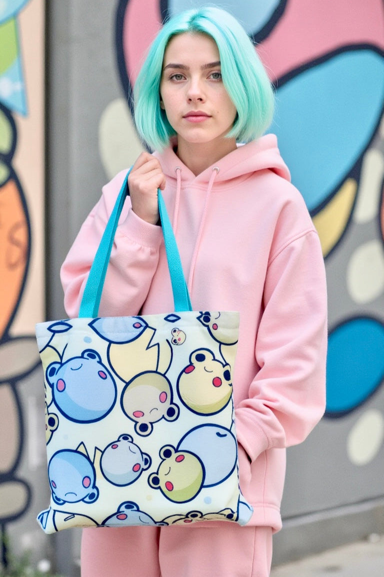 Froggy Tote Bag By Meldoodles