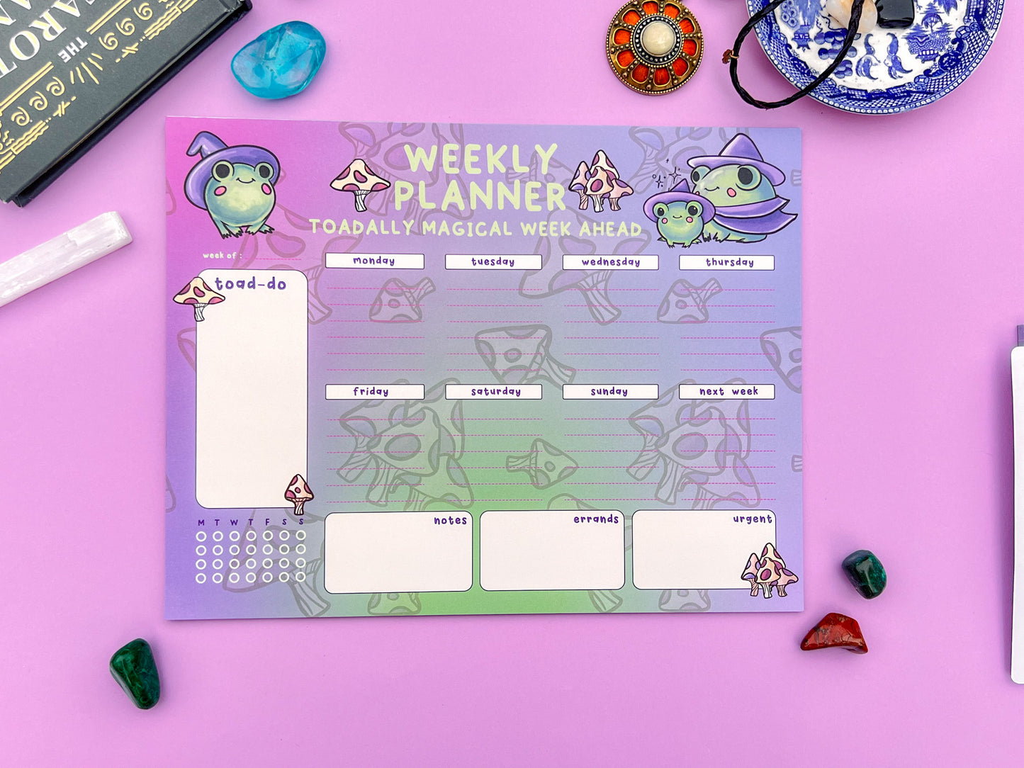 Hocus Croakus Weekly Planner by Meldoodles
