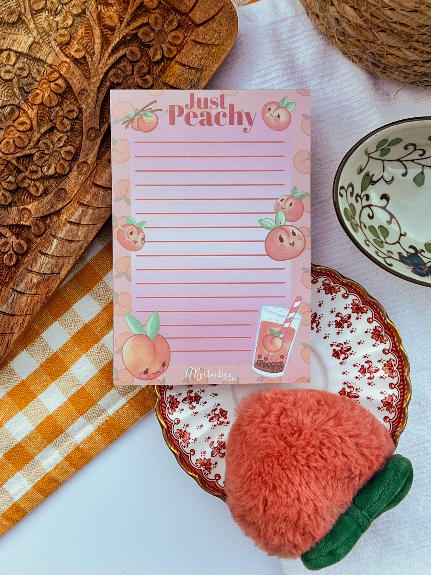 Just Peachy Small Stationery Gift Set