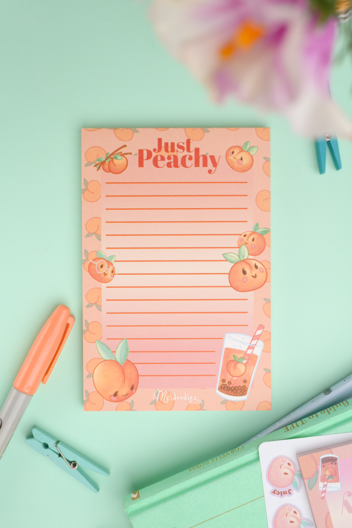 Just Peachy Small Stationery Gift Set