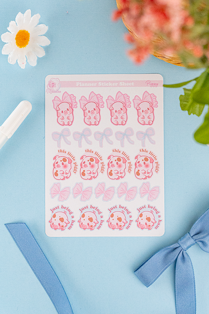 Lil Piggies Small Stationery Gift Set