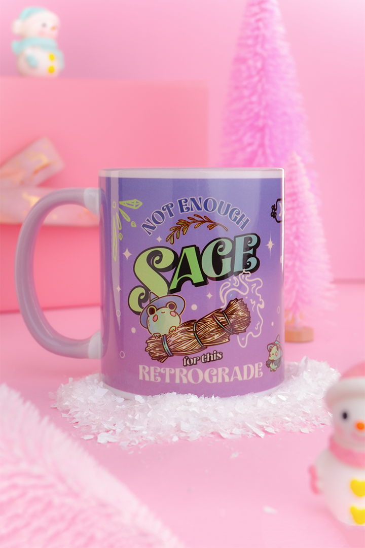 Note Enough Sage Mug