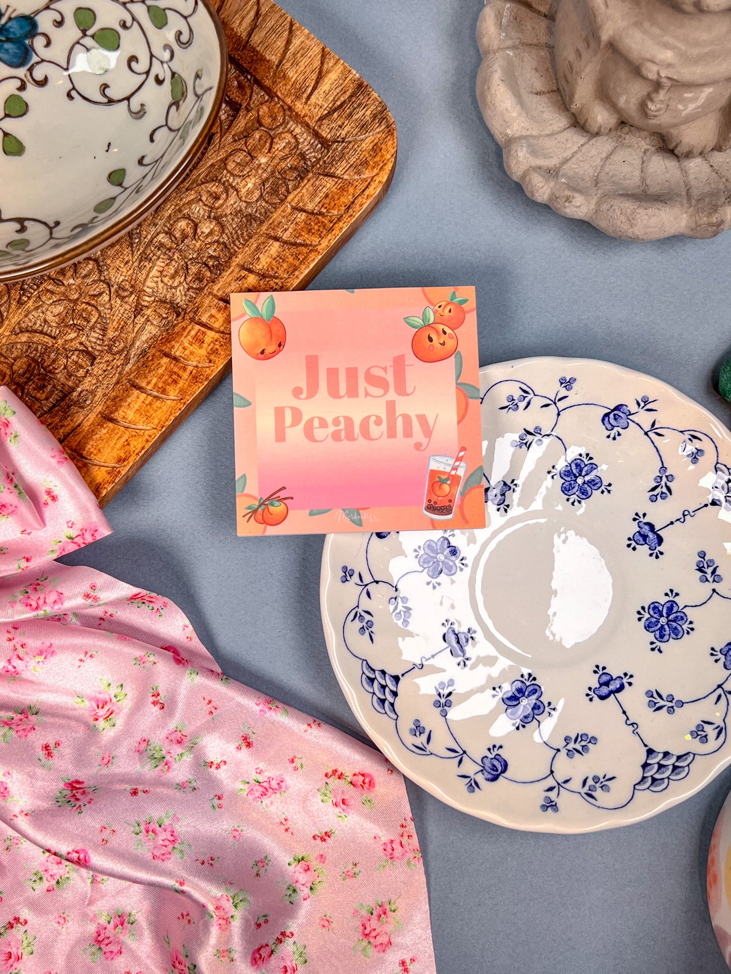 Just Peachy Small Stationery Gift Set