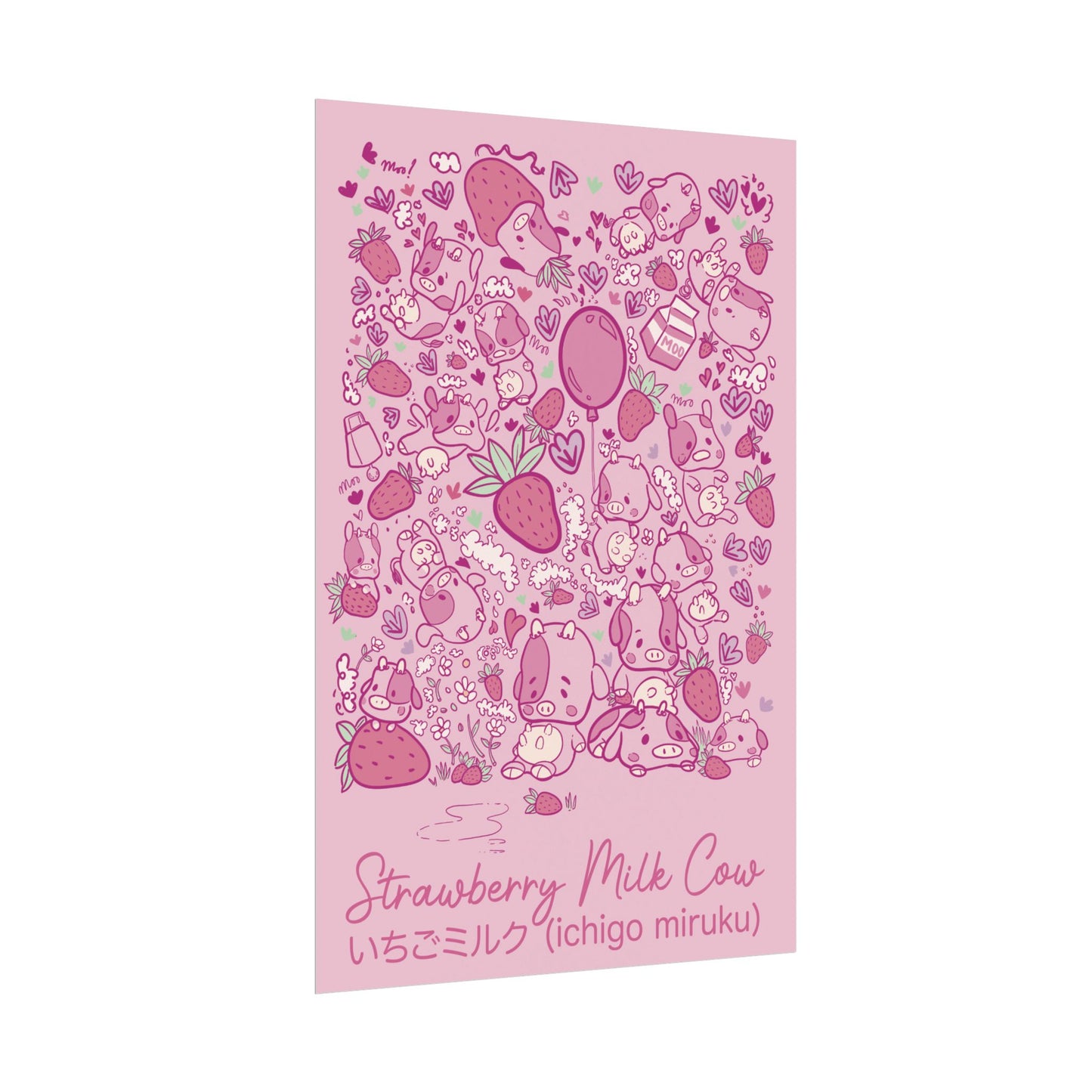 Textured Watercolor Matte Posters