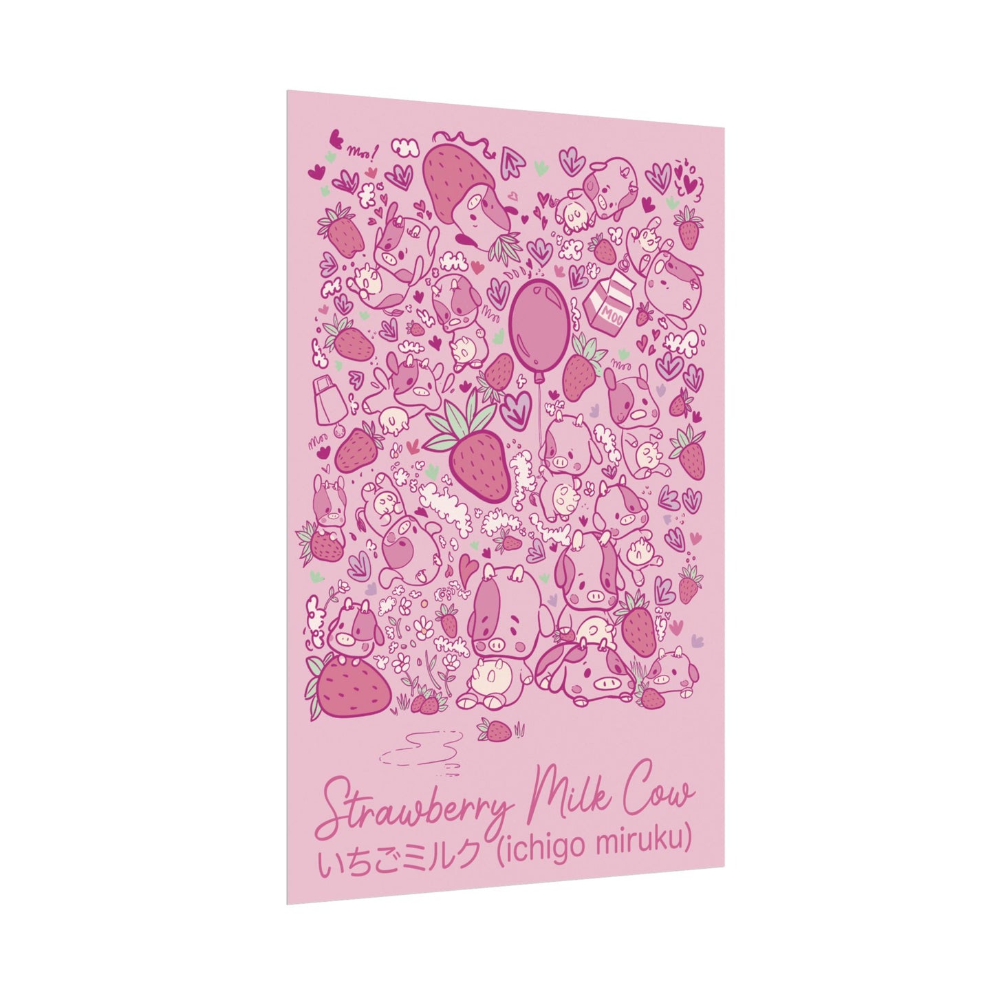 Textured Watercolor Matte Posters