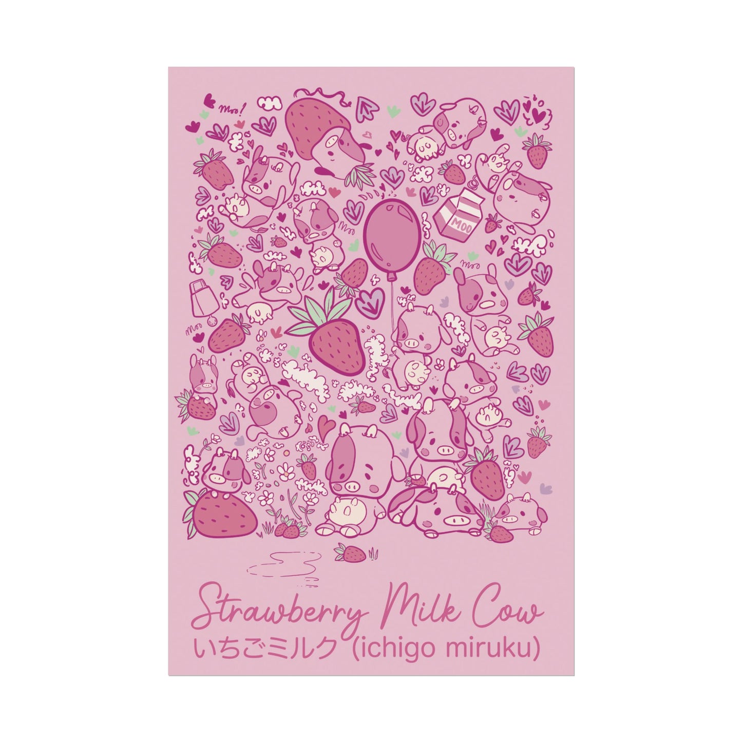 Textured Watercolor Matte Posters