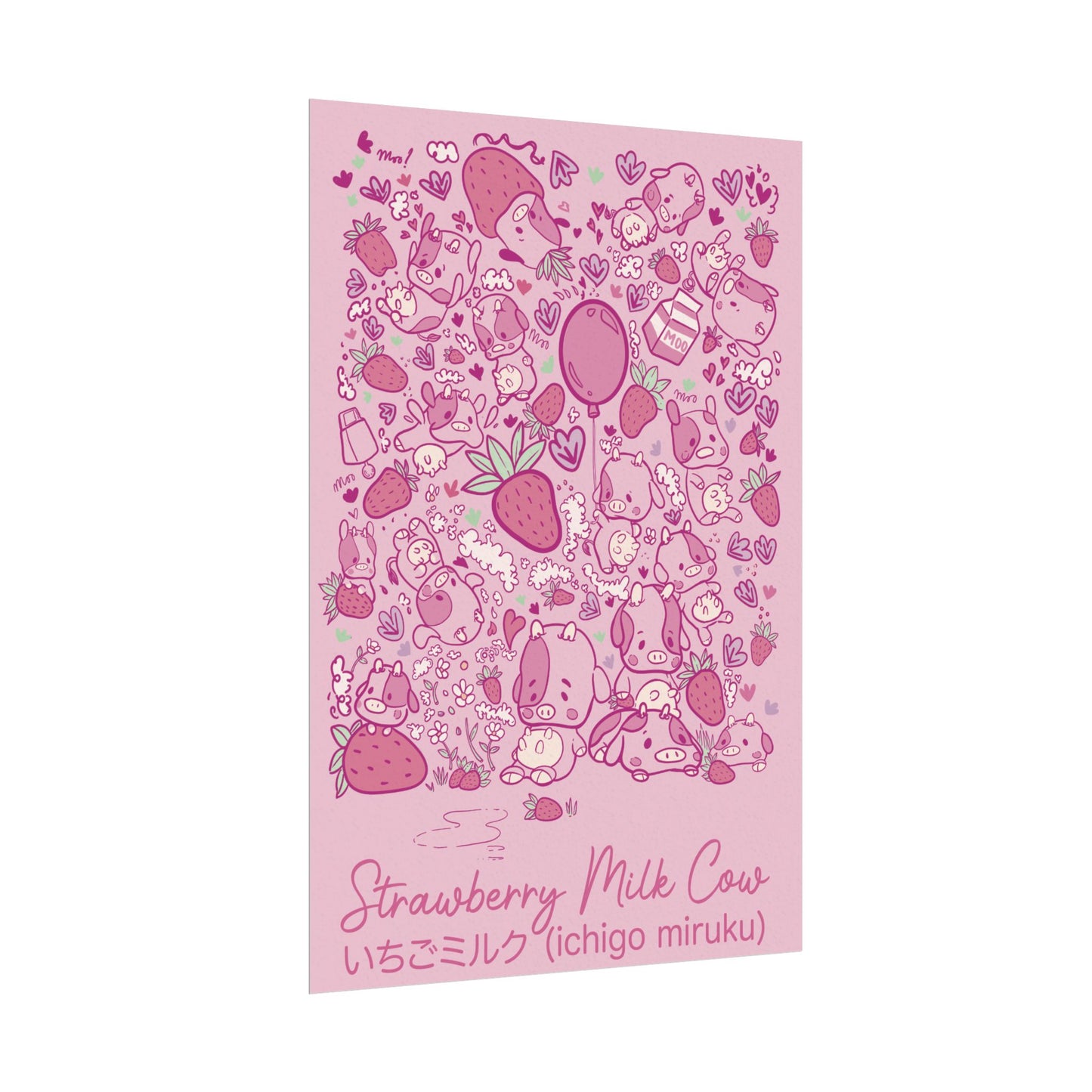 Textured Watercolor Matte Posters