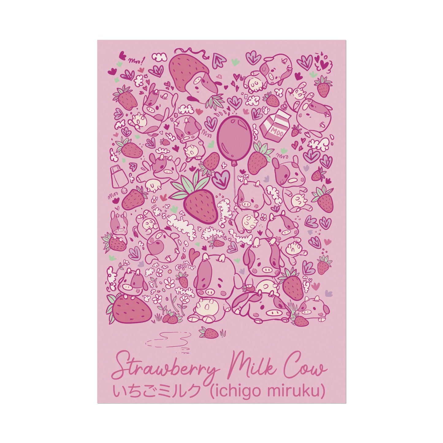 Textured Watercolor Matte Posters