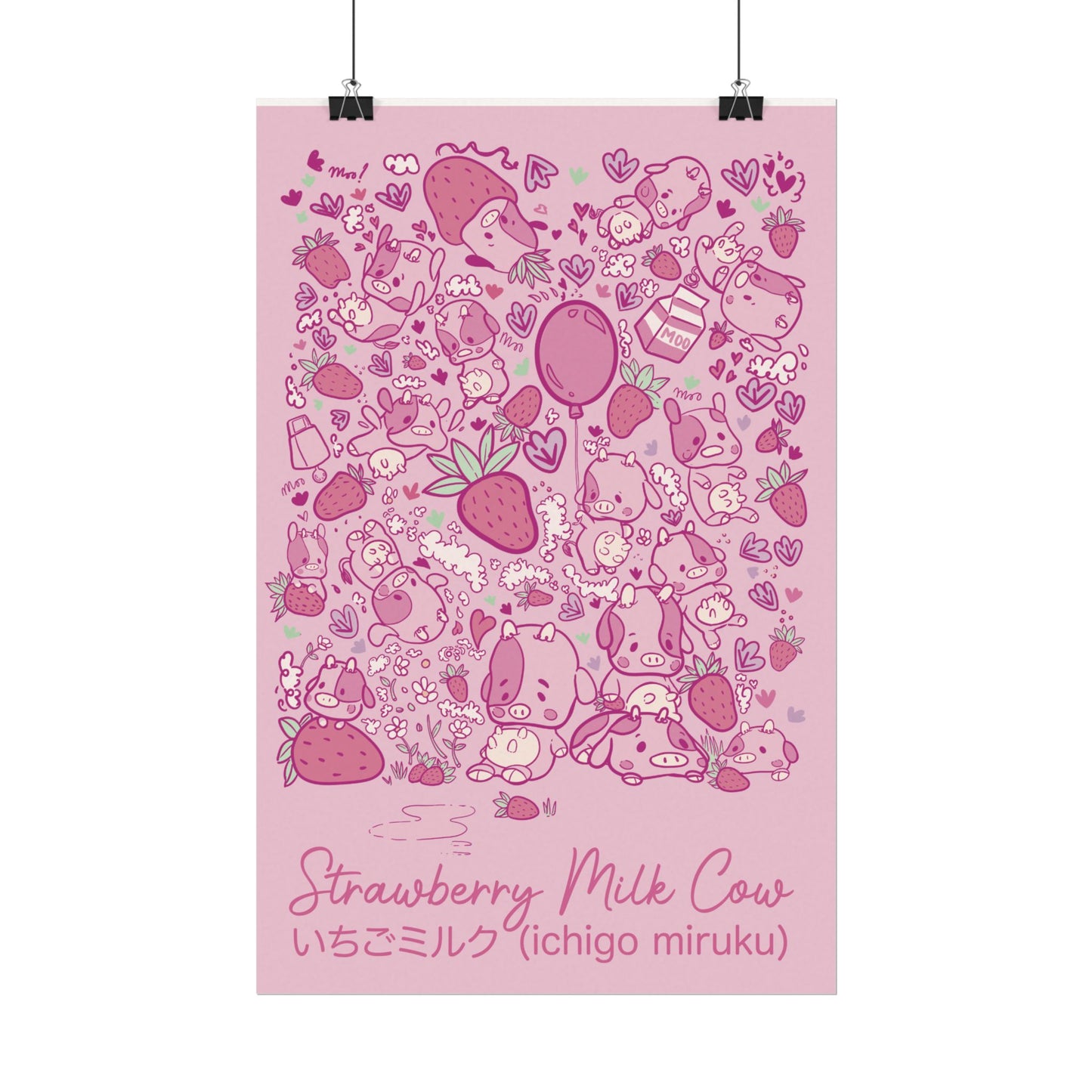 Textured Watercolor Matte Posters