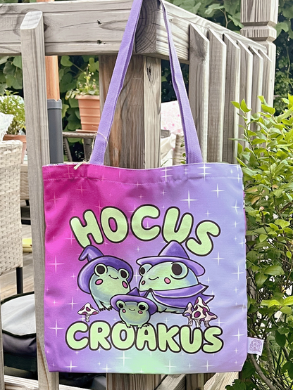 Hocus Croakus Tote Bag