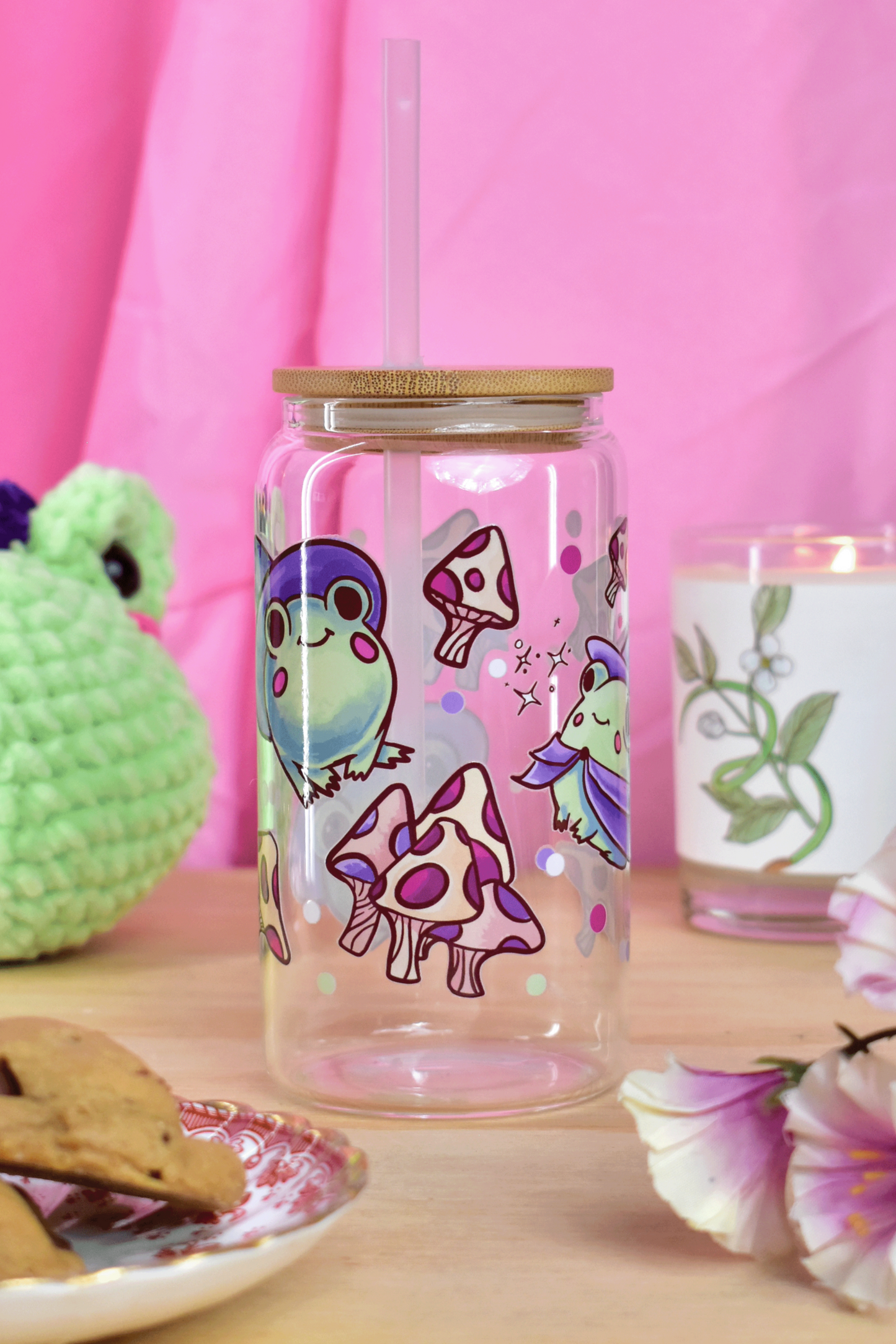 Hocus Croakus Glass Tumbler