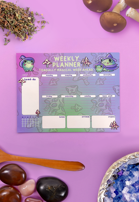 Hocus Croakus Weekly Planner by Meldoodles