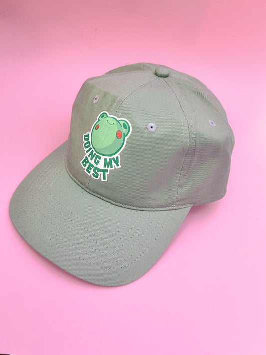 Doing My Best Frog Dad Cap