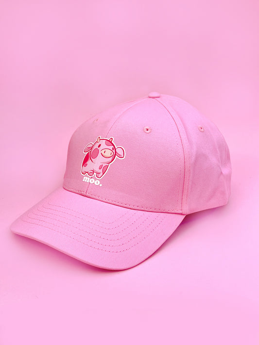 Strawberry Cow Dad Caps