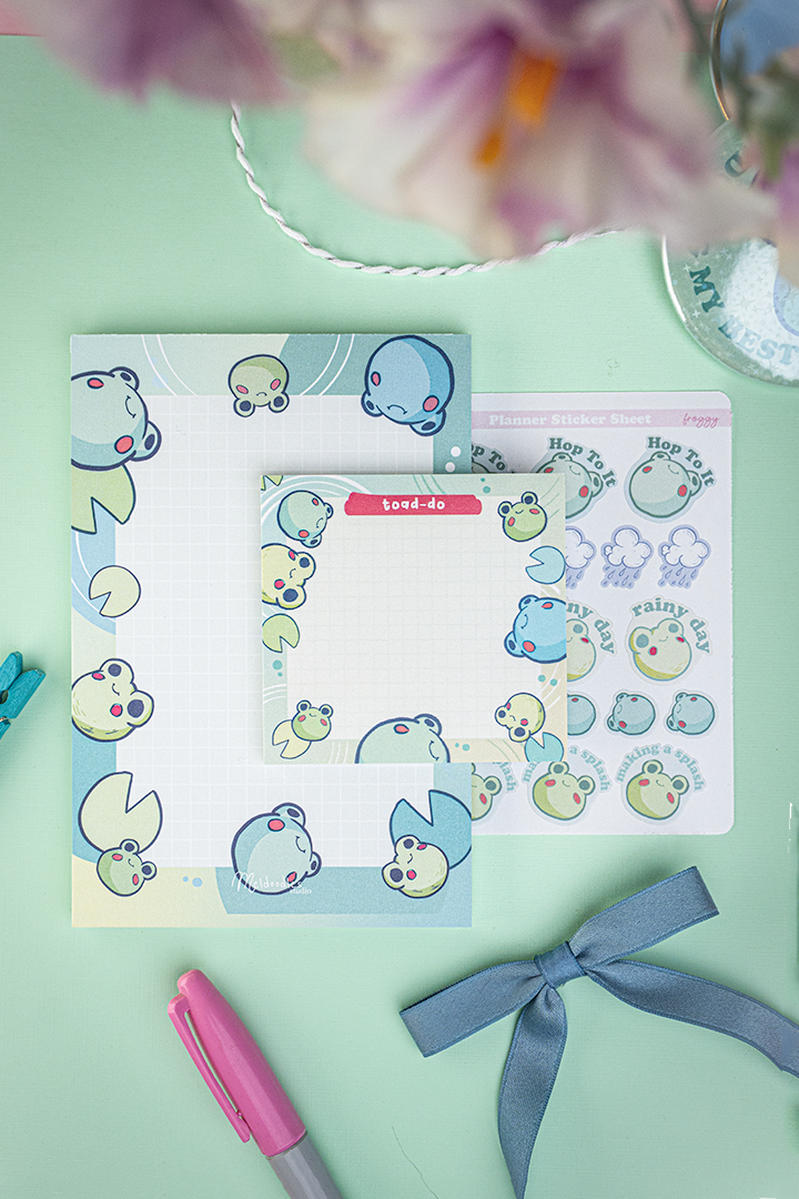 Froggy Small Stationery Gift Set