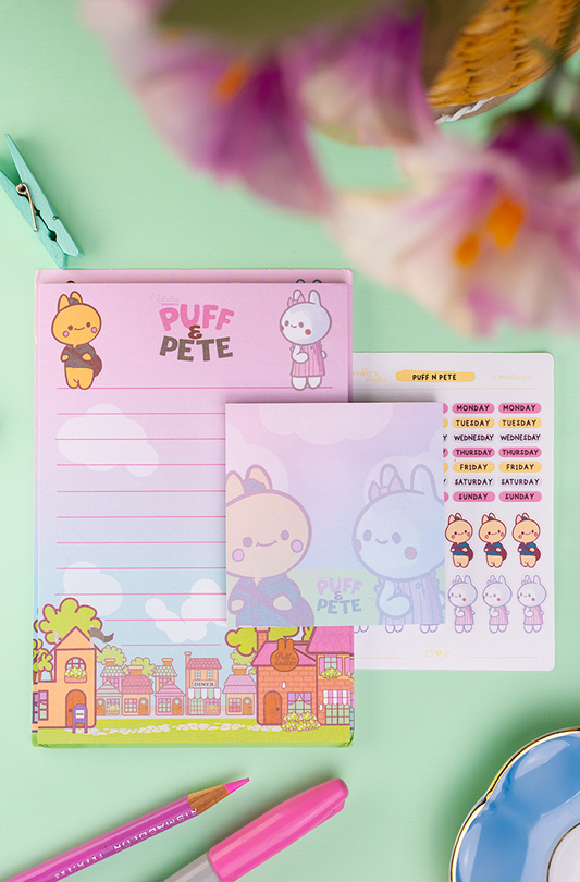Puff & Pete Small Stationery Gift Set