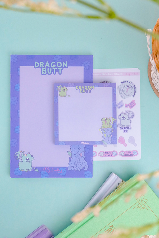 Dragon Butt Small Stationery Gift Set