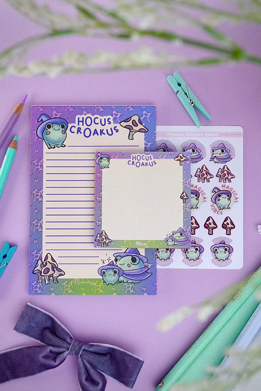 Hocus Croakus Small Stationery Gift Set