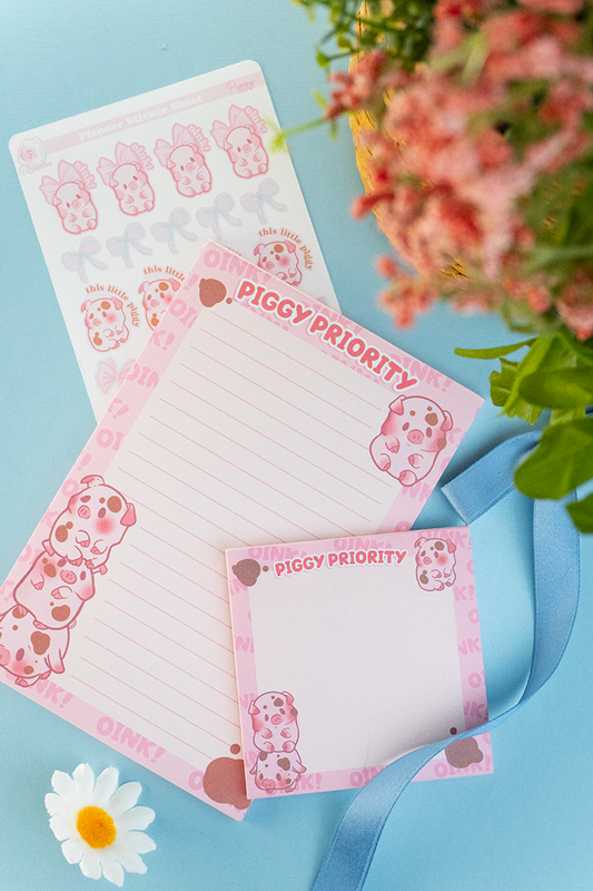 Lil Piggies Small Stationery Gift Set