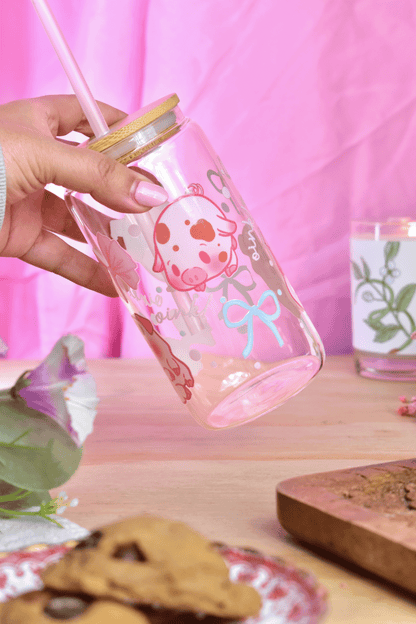 Piggies Glass Tumbler