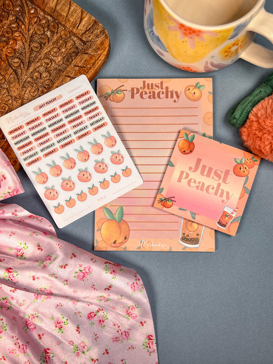 Just Peachy Small Stationery Gift Set